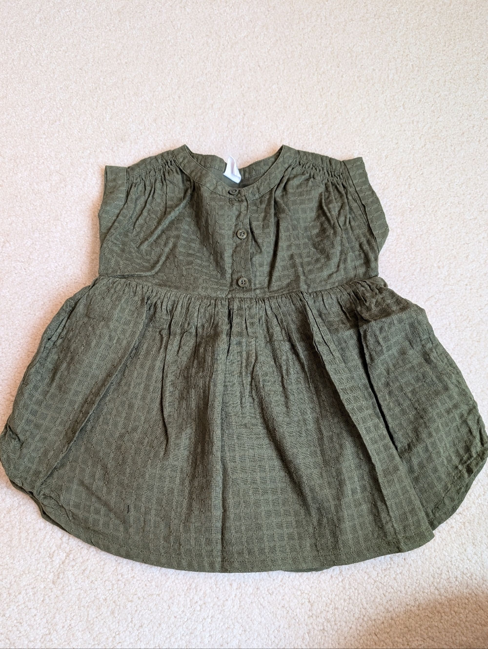 GAP Olive Green Baby Toddler Dress